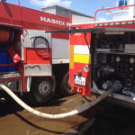 Požiar na družstve