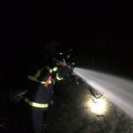 Požiar lesného porastu v Záhorskej Bystrici